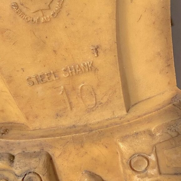 Vintage Kamik Leather Ankle Duck Boots 10 - Picture 7 of 11